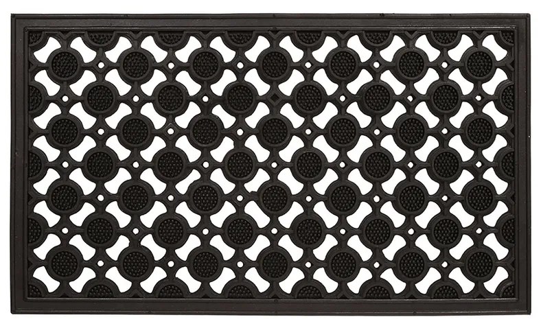 BO-MA Trading Rohožka guma 1864 čierna, 60 x 90 cm