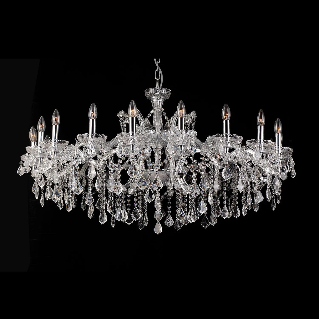 Krištáľový luster - 64*Ø 120 cm