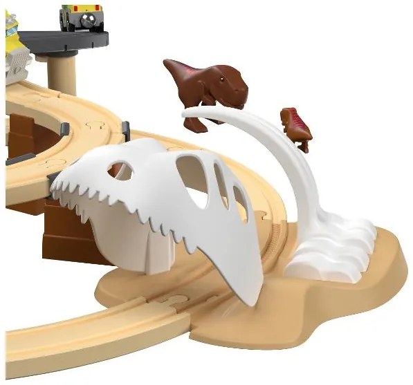 lupilu®  Drevená železničná súprava XL (Dinoland)  (100395090)