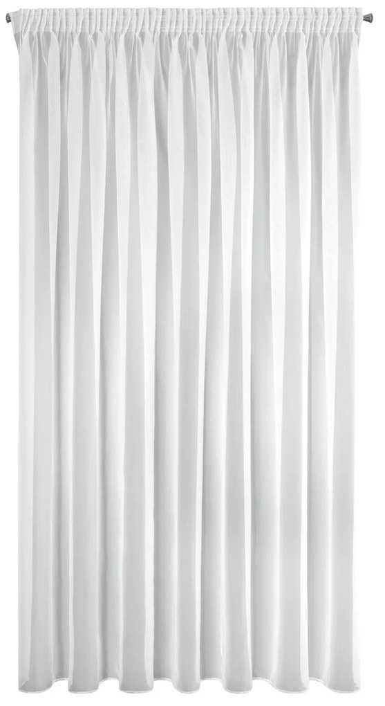 ZÁCLONA NA PÁSKE LUCY 400X300 CM BIELA