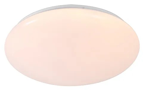 Stropné svietidlo biele 33 cm vrátane LED a stmievača s diaľkovým ovládaním - Iene