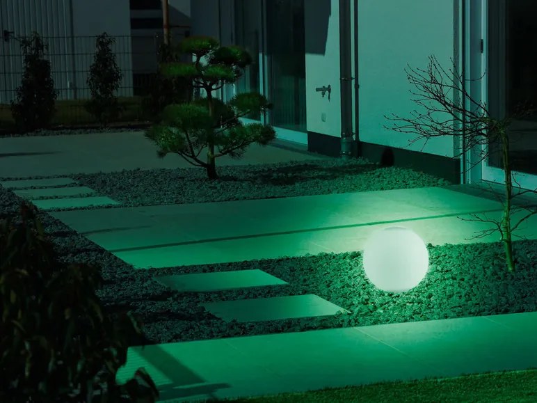 LIVARNO home LED svetelná guľa Zigbee Smart Home, ∅ 50 cm  (100347332)