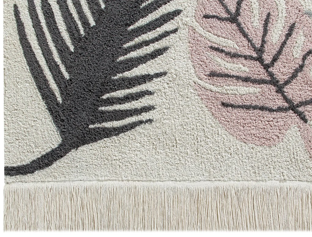 Lorena Canals, Ručne tkaný kusový koberec Tropical Pink, 140x200, viacfarebná, kancelária