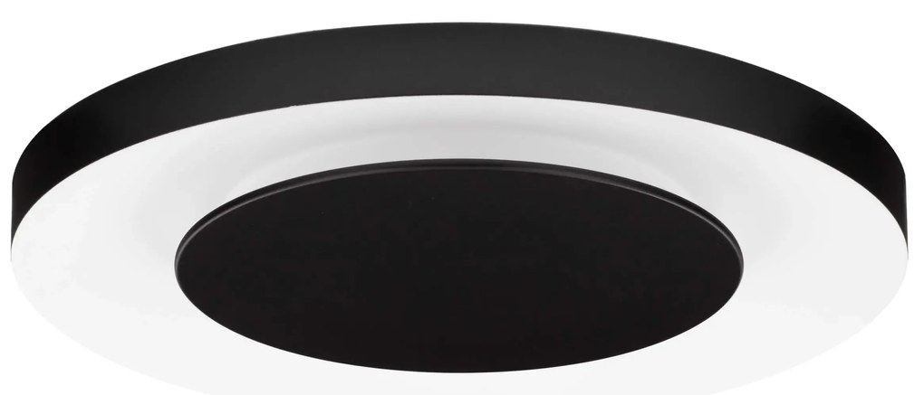 LED stmievateľné čierno-biele moderné stropné svietidlo Pada 60