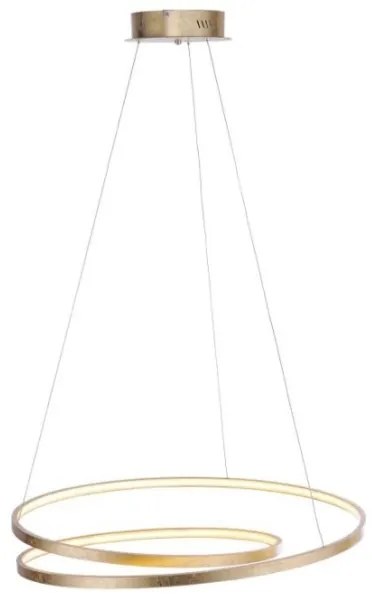 Paul Neuhaus 2474-12 - LED Stmievateľný luster na lanku ROMAN LED/40W/230V zlatá