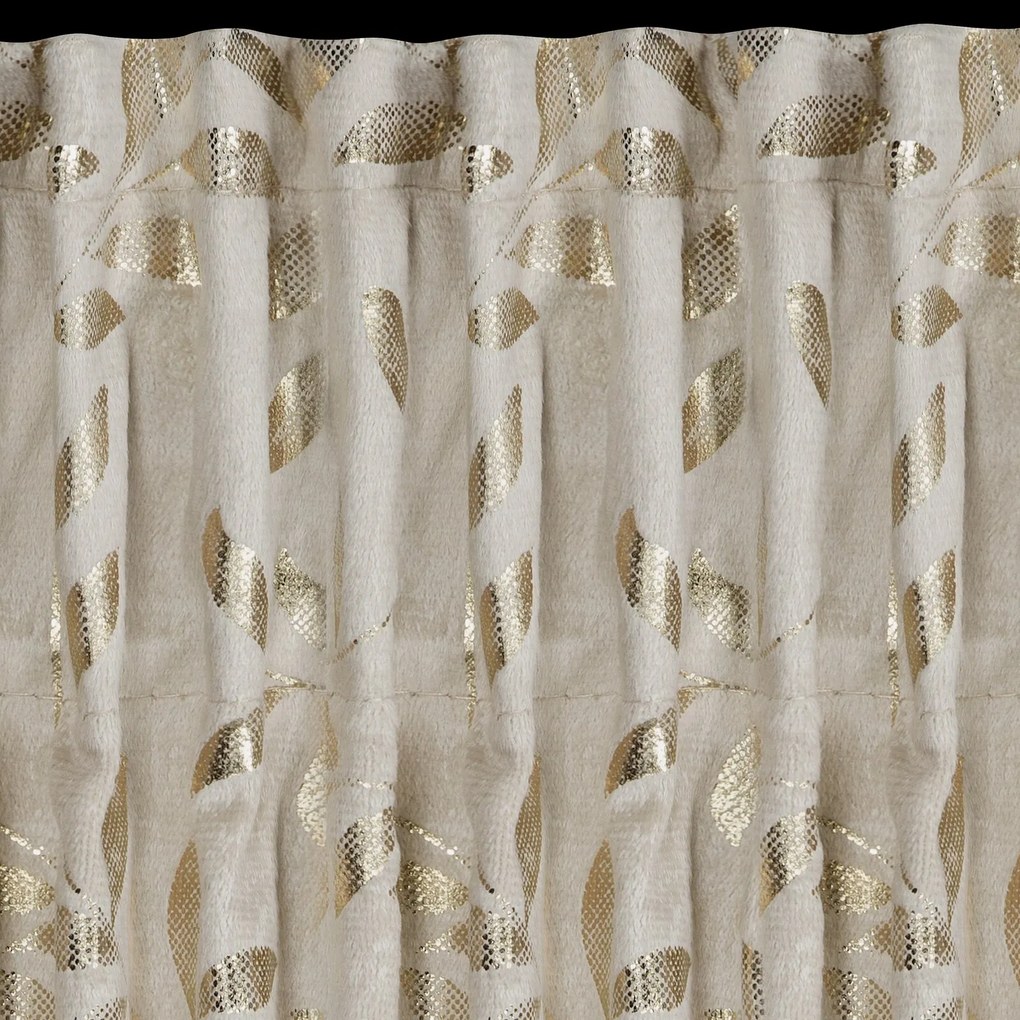 ZÁVES NA PÁSKE JACKLYN 140X270 CM VZOROVANÁ