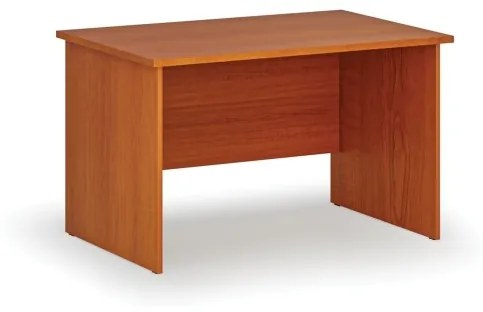 Kancelársky písací stôl rovný PRIMO WOOD, 1200 x 800 mm, čerešňa