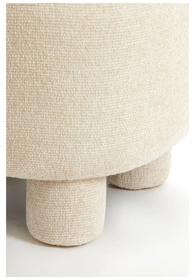 Krémové kreslo Kamova – Light &amp; Living