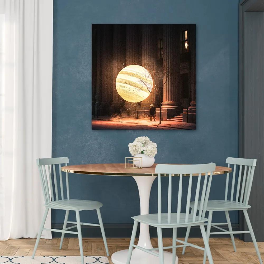 Gario Obraz na plátne Pád planéty - Zehem Chong Rozmery: 30 x 30 cm