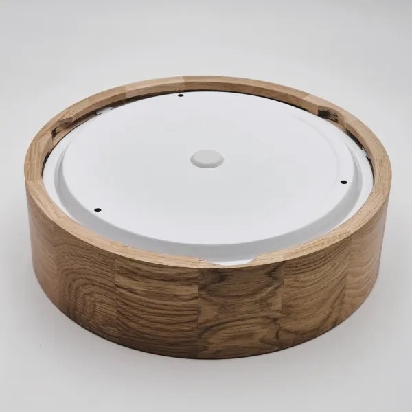 Stropné svietidlo OAK 2xE27/15W/230V IP54 dub pr. 27 cm