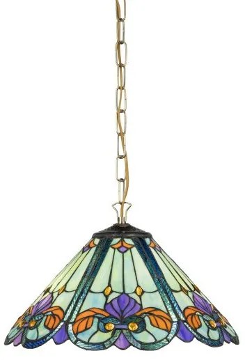 Závesná Tiffany luster VIOLET Ø40