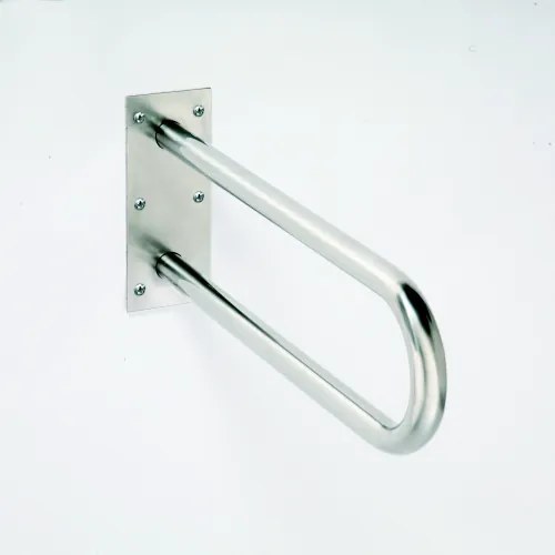 Bemeta Design HELP: Madlo, 600 mm, v tvare U, bez krytky, nerez, mat - 301102052
