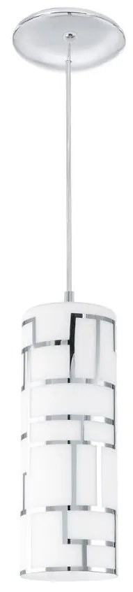 Eglo 92562 - Luster na lanku BAYMAN 1xE27/60W/230V