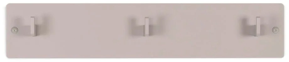 Sivo-béžový kovový nástenný vešiak Leatherman – Spinder Design