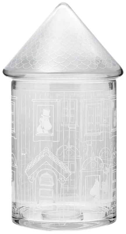Sklenená dóza Moominhouse 30,5cm