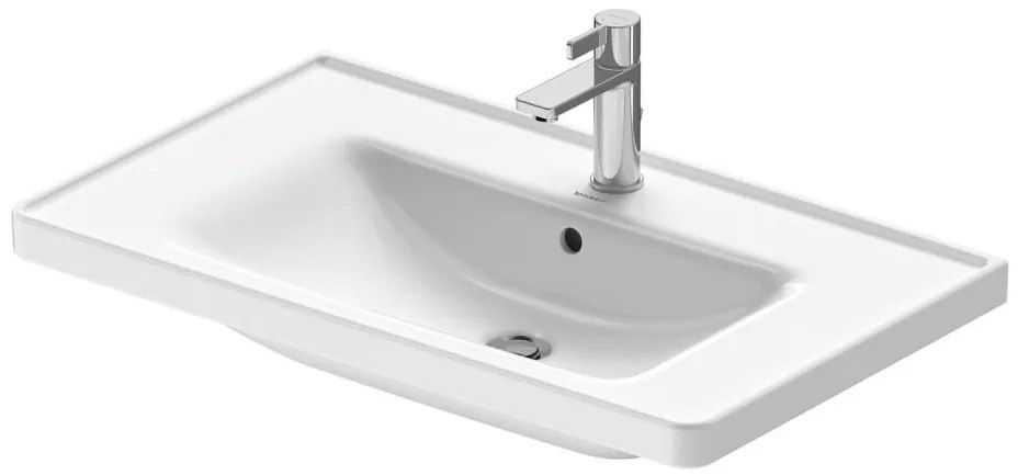 Duravit 2367800000 - Závesné umývadlo D-NEO 80x48 cm keramika/lesklá biela