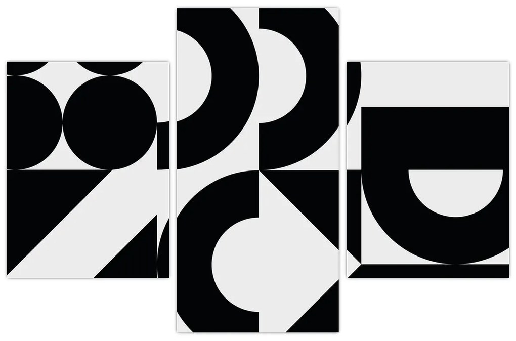 Obraz - Geometrická abstrakcia N⁰2 (90x60 cm)