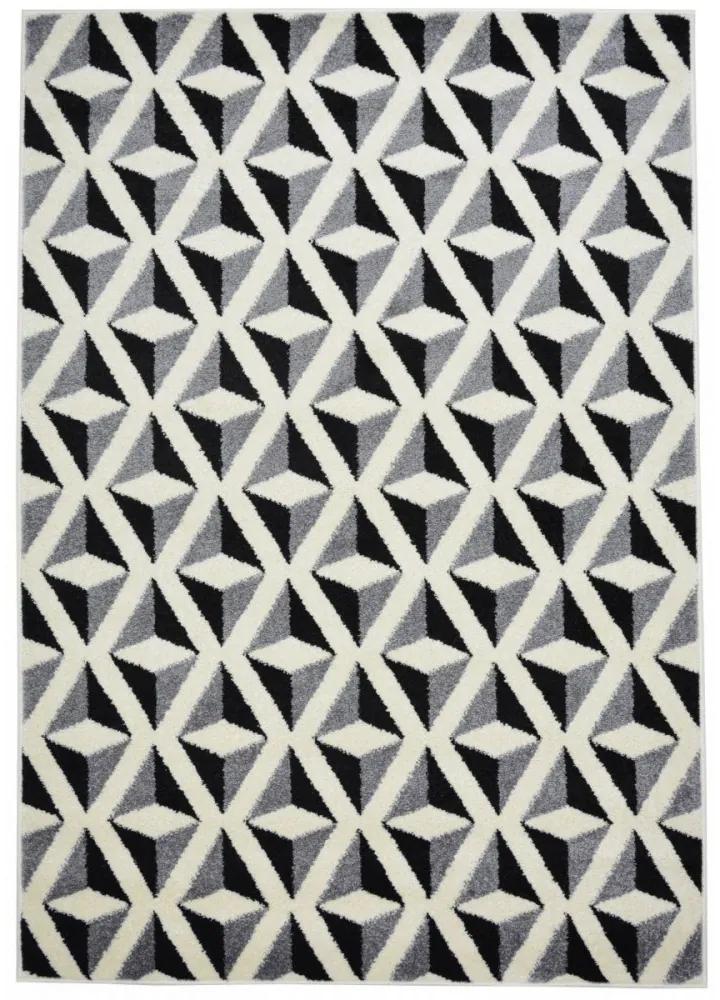 Kusový koberec Karl šedý, Velikosti 80x150cm