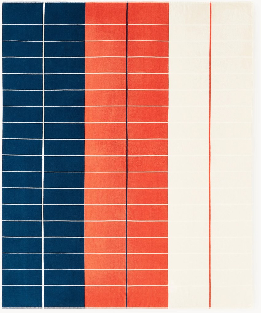 XL pruhovaná plážová osuška Ivone