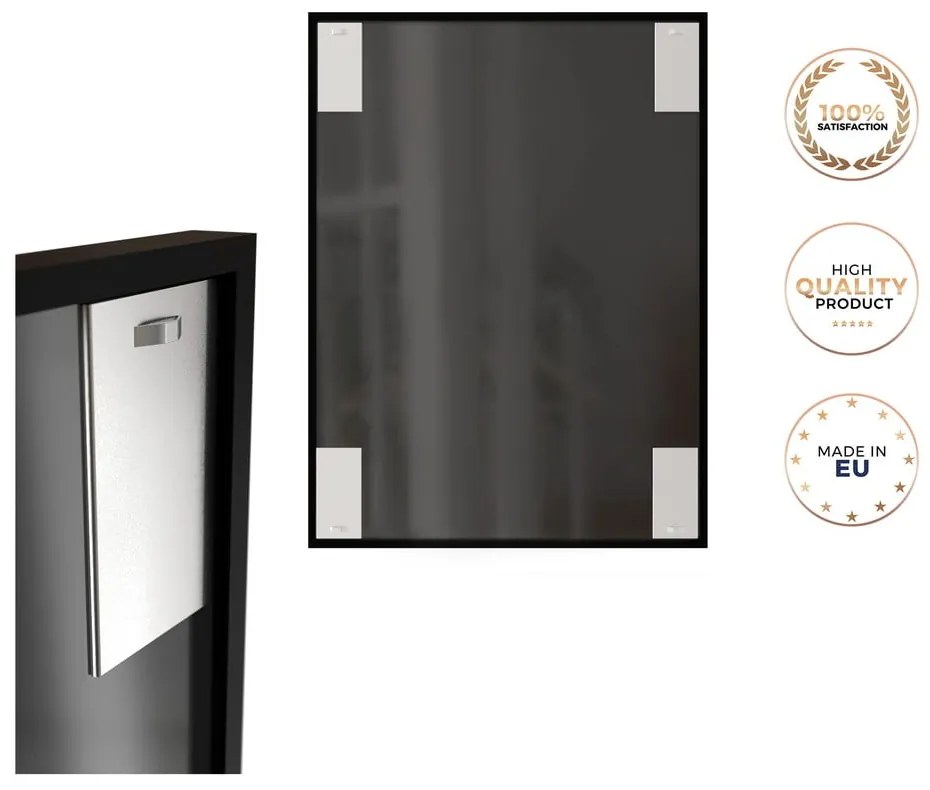 Nástenné zrkadlo 69x95 cm Loft Slate – Styler