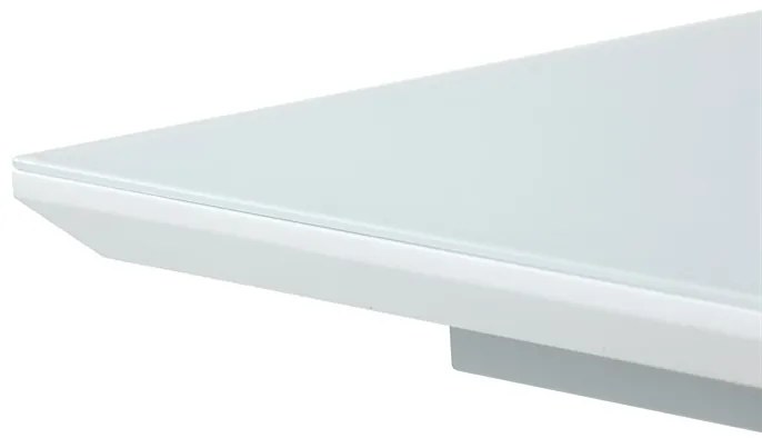 Autronic BONTEC Jedálenský stôl rozkladací 160x90cm, mdf, biela, HT-D1931 WT Farba: Biela