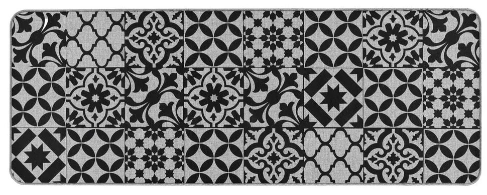 Sivý behúň 45x120 cm Bizancia – douceur d'intérieur