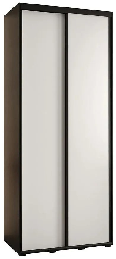 Skriňa 45 Canaris 1 120 čierna/biela/čierna