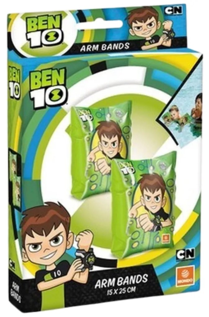 Nafukovacie rukávy plavecké BEN 10, 25 cm