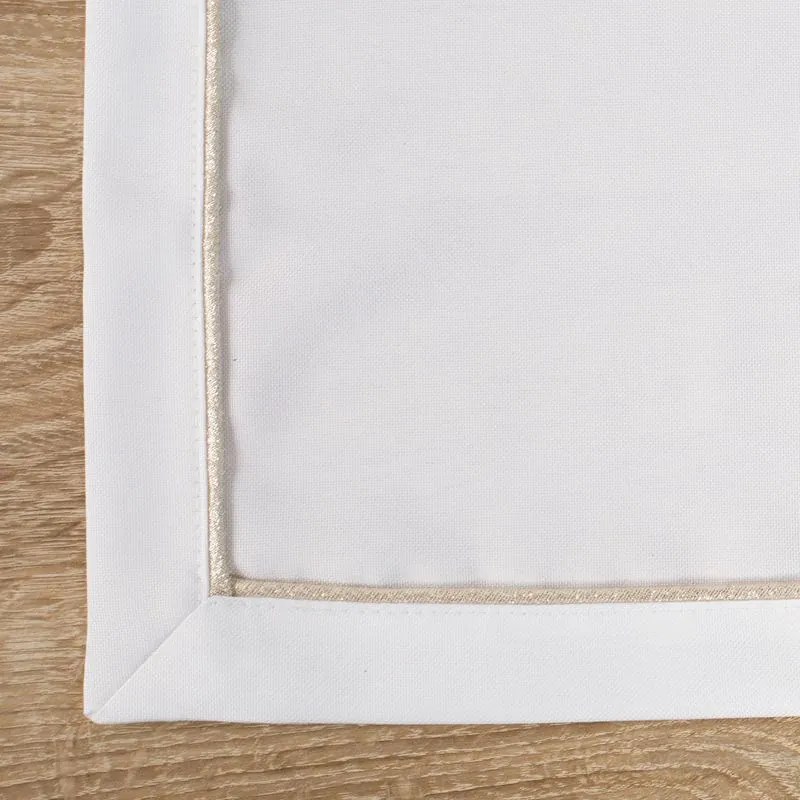 OBRUS MADELE 140 X 220 CM BIELY