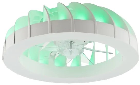 Brilliant - LED RGBW stropný ventilátor FANORA LED/30W/230V + DO
