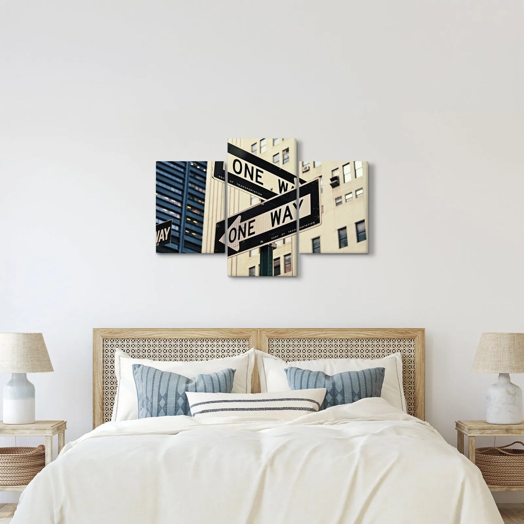 Obraz - New York ONE WAY (90x60 cm)