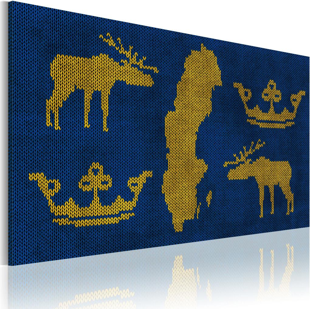 Obraz - The Kingdom of Sweden 60x40