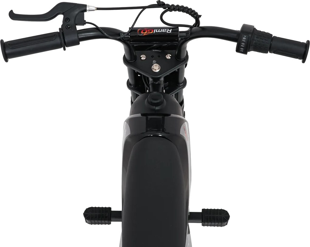 Ramiz Detský elektrický motocykel SHARK čierny
