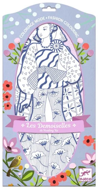 Djeco Veľké omaľovánky Laura a priateľky