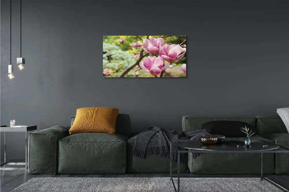Obraz canvas magnólia strom 125x50 cm