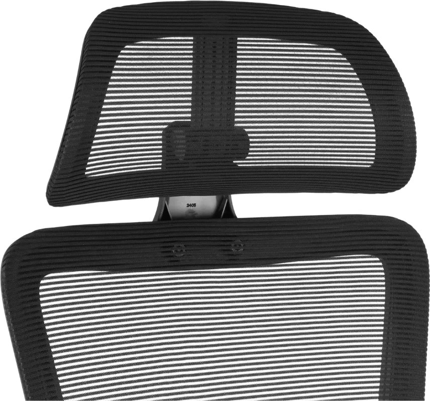 Kancelárska ergonomická stolička Neoseat LORELI — čierna, nosnosť 150 kg
