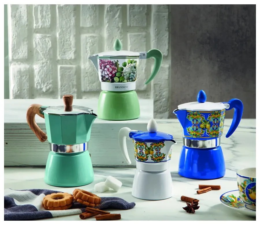 Moka kanvica na kávu Brandani Tiffany, 3 šálky