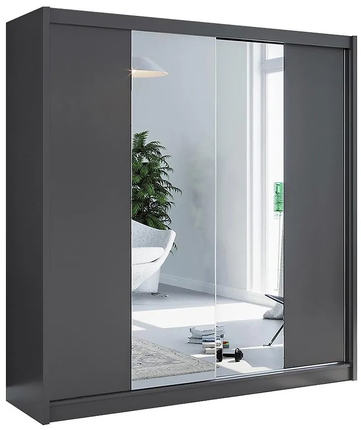 Skriňa Emma B2 Grafit