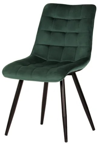 Jedálenská stolička Autronic 50x87 cm zelená látka CT-384 GRN4