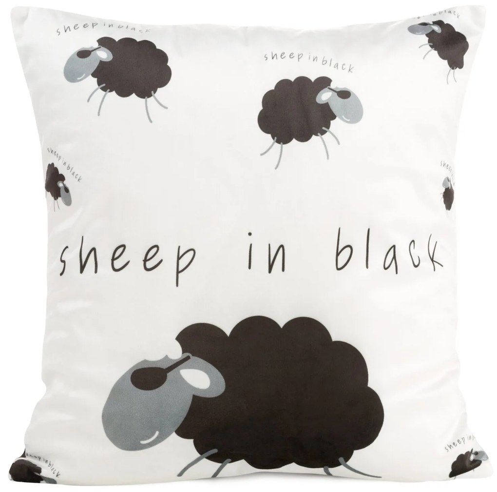 DETSKÁ DEKORAČNÁ OBLIEČKA NA VANKÚŠ KIDS5 45X45 CM VZOROVANÁ