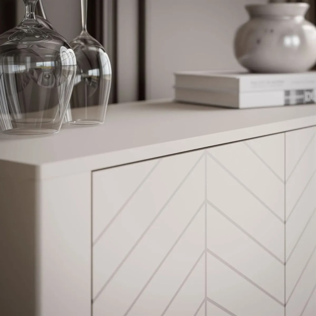 DVOJDVEROVÁ KOMODA SALOME KAŠMÍR 103 cm