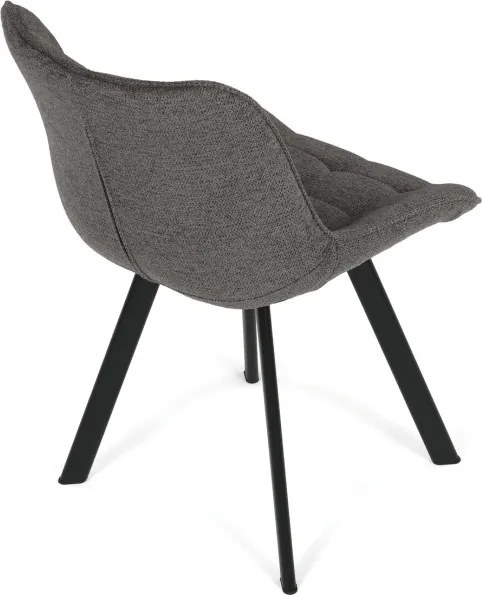 Jedálenská stolička sivá HC-V3068 GREY2