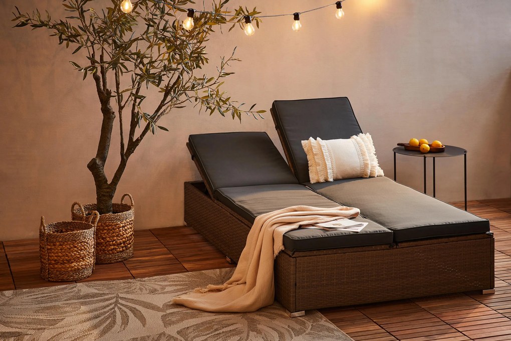 XXXLutz LEŽADLO NA OPAĽOVANIE kov, plast, textil Ambia Garden - Online Only záhrada - 002913001401