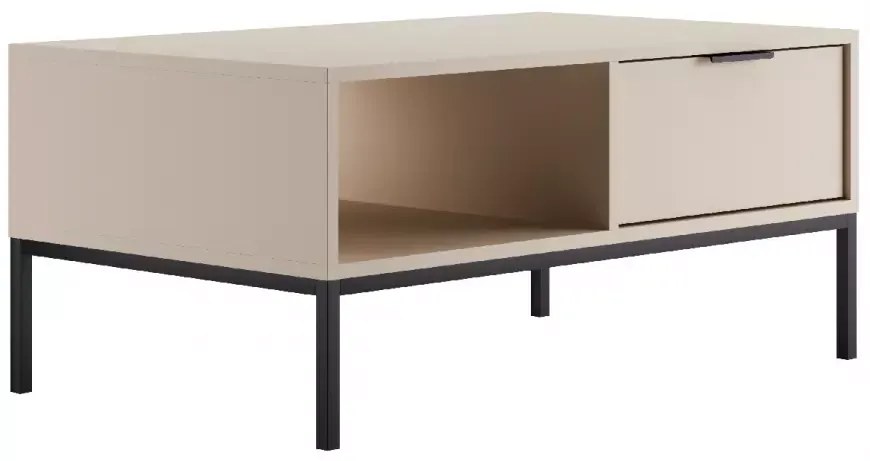 Konferenční stolek Austin 100 cm kašmír/černá