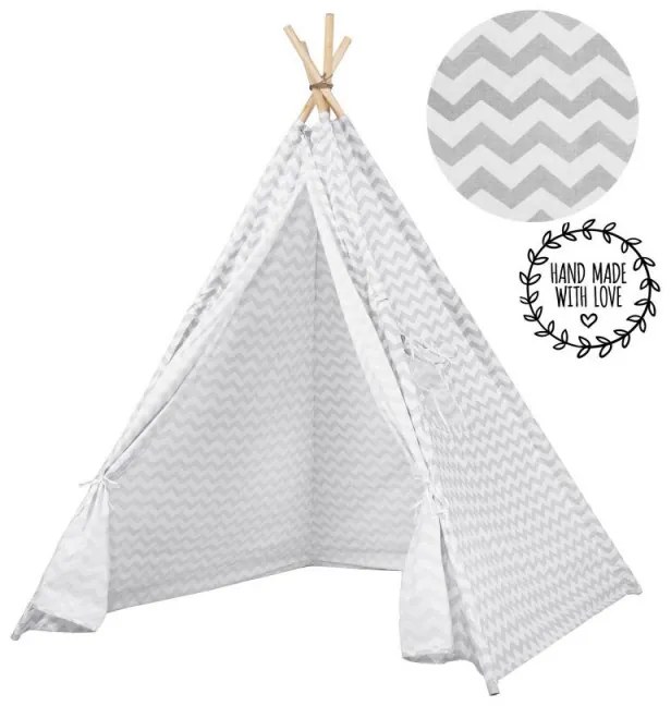 SPRINGOS TIP18 TIPI ZYGZAK STAN ŠEDÝ SOLO