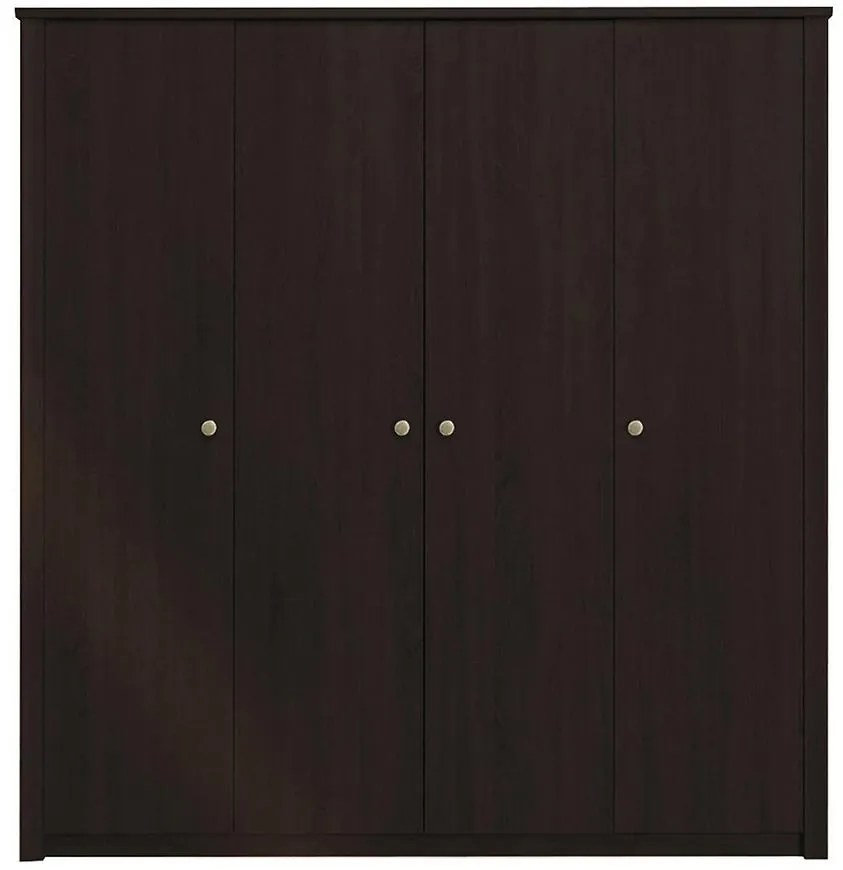 Skriňa Finezja F4 čokoládová sonoma 200 cm