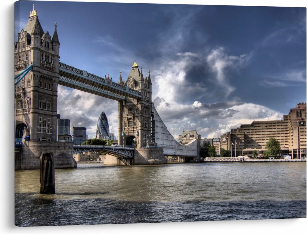 Obraz - Tower Bridge v Londýne (70x50 cm)