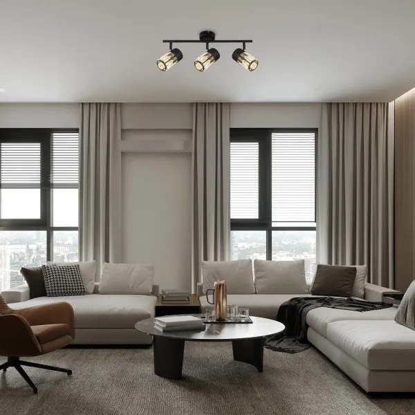 Rabalux 73061 - Bodové svietidlo VENARO 3xE14/15W/230V