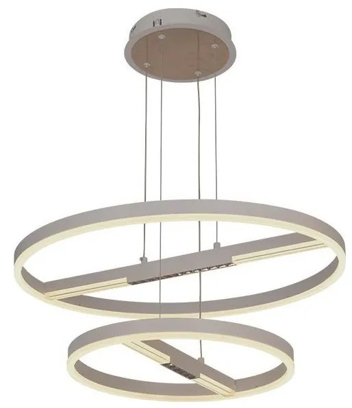 LED Stmievateľný luster na lanku LED/100W/230V 3000-6500K + diaľkové ovládanie