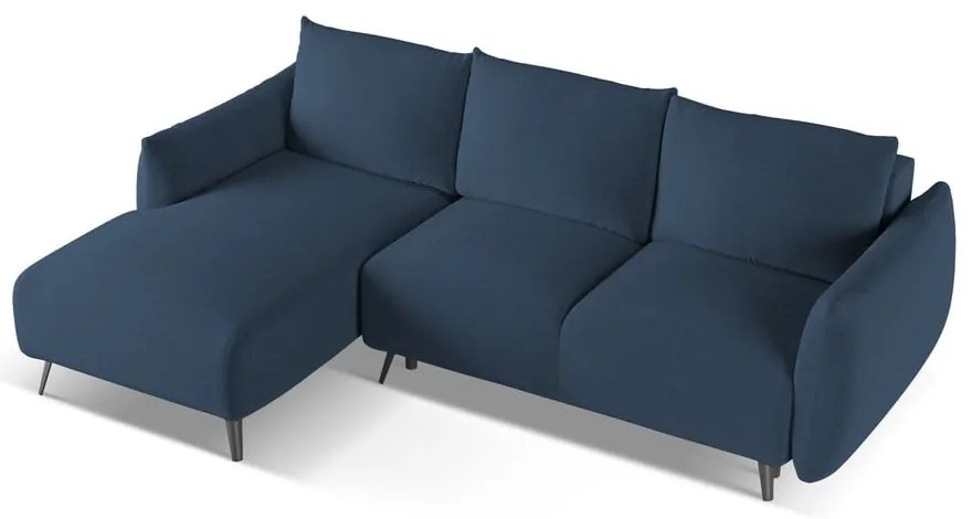 Modrá rohová pohovka (ľavý roh) Malie – Makamii